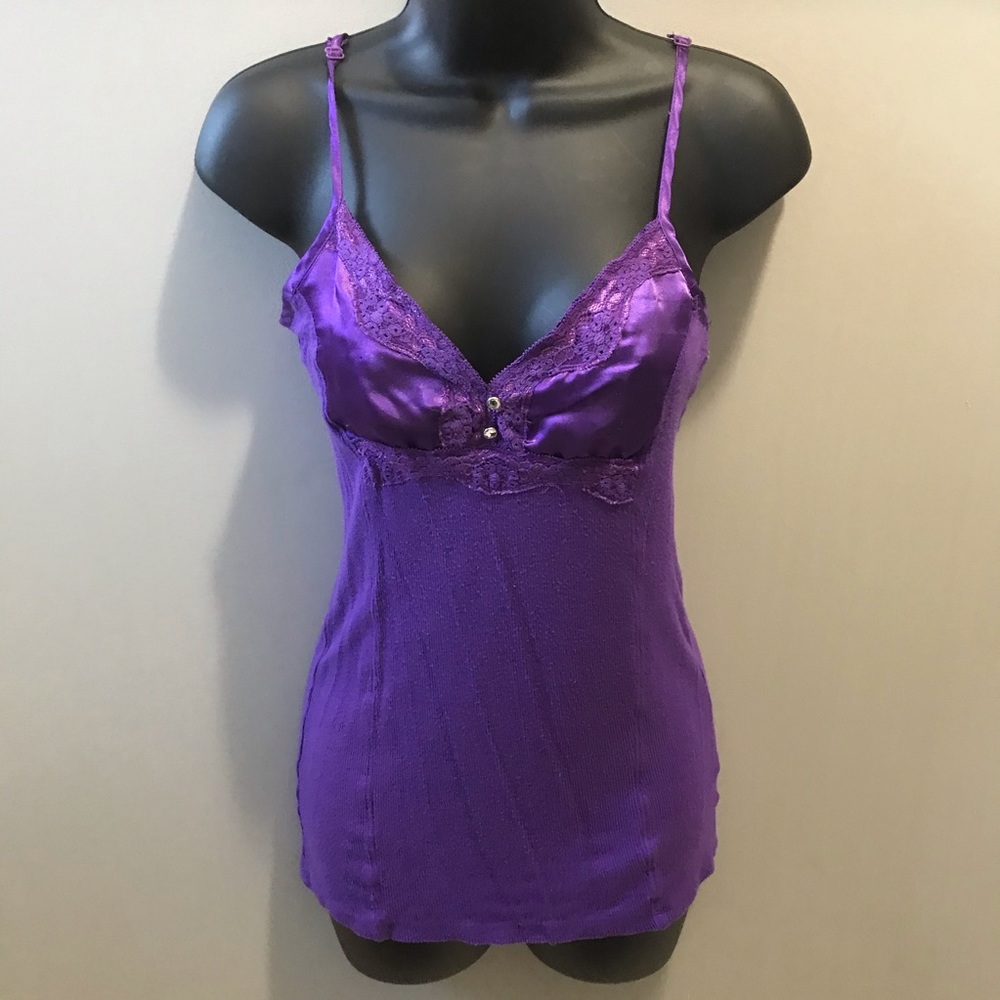Purple tank top